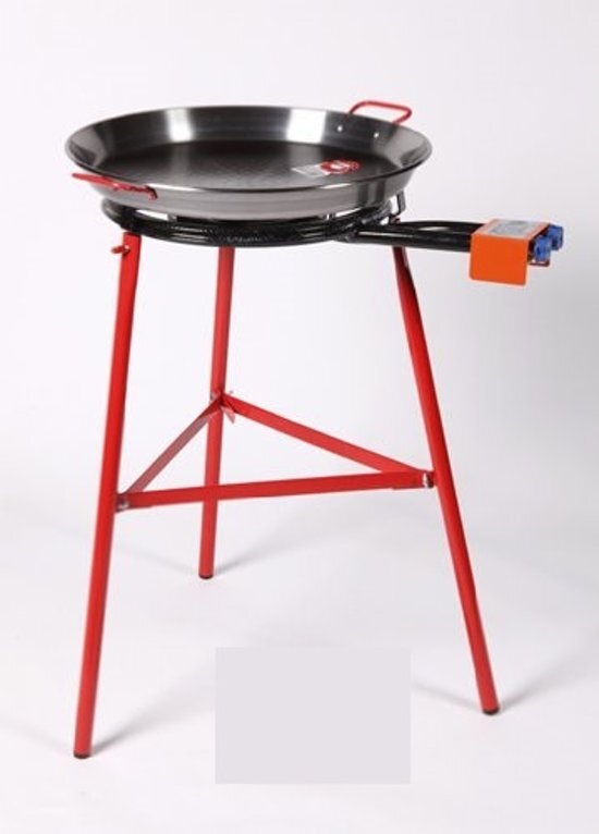 Garcima COMPLETE SET paella brander 40cm met standaard & paella pan 50cm - Tabarca