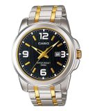 Casio MTP-1314SG-1AVDF Montre homme - Noir/Argent/Or