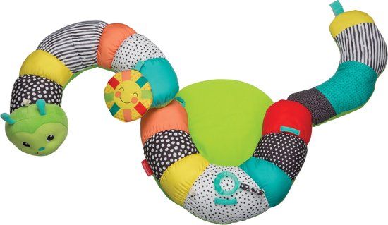 Infantino Prop-a-Pillar Tummy Time Steunkussen - Groen, Multicolor