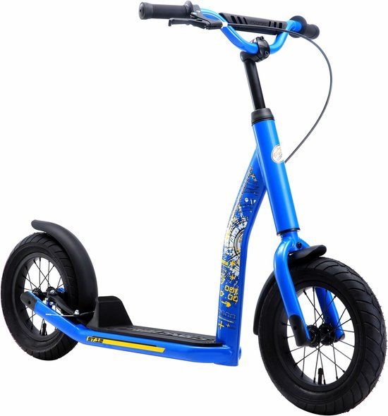 Bikestar Autoped New Gen Sport - 12 inch - Blauw