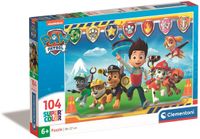 Clementoni Paw Patrol Supercolor Puzzel 104 Stukjes