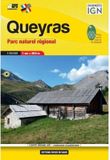 QUEYRAS Didier Richard Wandelkaart Poche Queyras Parc Naturel Régional 1:50.000