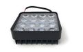 Saldi Faro Faro 48WQUA Faro, 48 W, vierkant, LED-spot voor lavendel, 16 LED, diepte auto boot