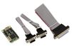 KALEA-INFORMATIQUE MiniPCIe-kaart 1 LPT DB25 parallelle poort + 2 DB9 RS232 COM-poorten mPCIe Full Size formaat met WCH CH384L Chipset