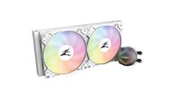 Zalman ALPHA24 White CPU Liquid Cooler 240mm Radiator 2 x 120mm Fan ARGB