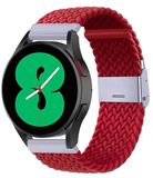 By Qubix Qubix - Braided Nylon Watch Strap for Huawei Watch GT 6 / GT 7 - 41mm - Red