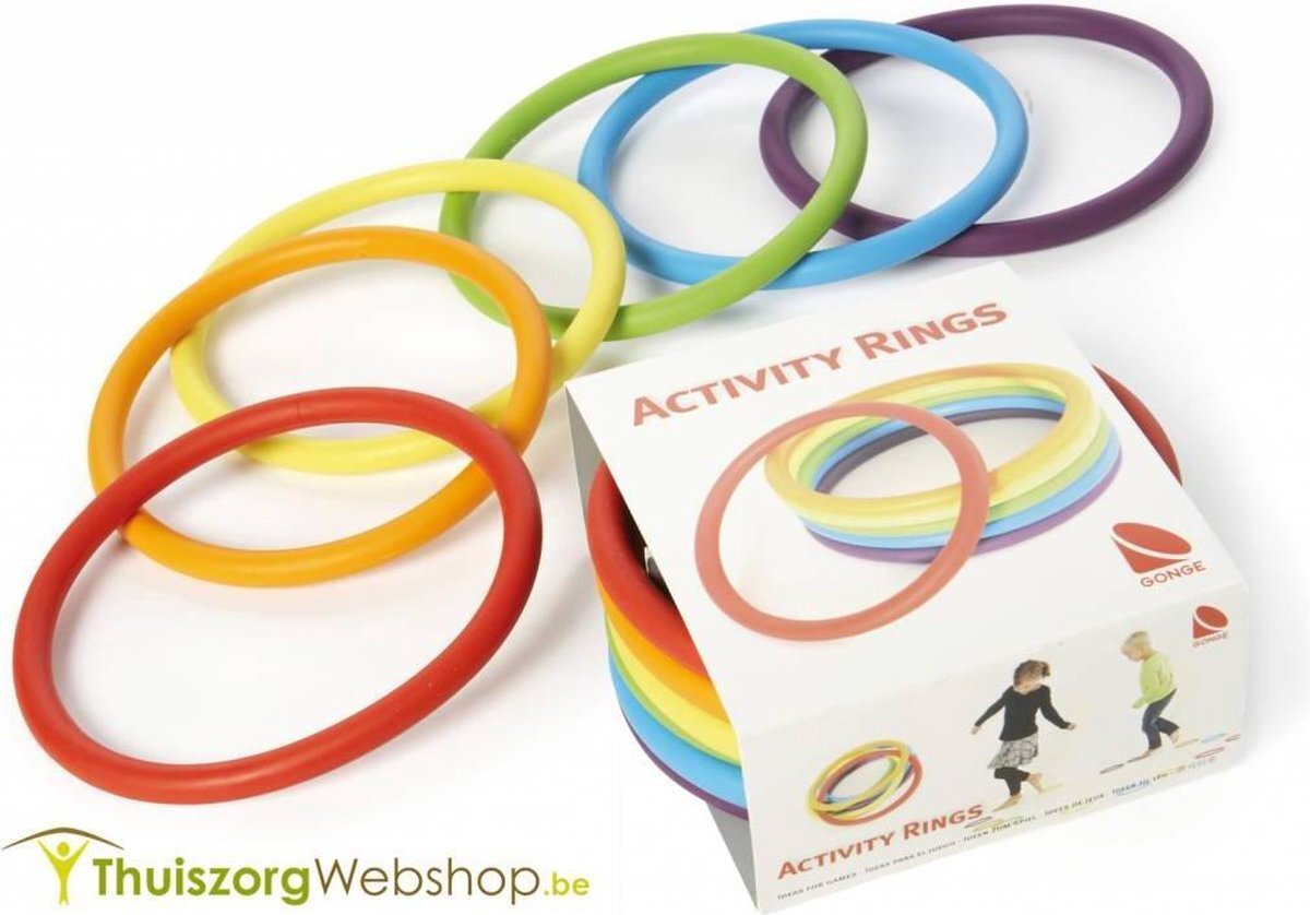 Gonge Activity Rings werpringen jongleerringen coördinatietraining set van 24