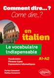 Le ELLIPSES Le vocabulaire indispensable en italien: A1-a2 Paperback