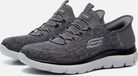 Skechers Summits - Key Pace Heren Instappers - Donkergrijs