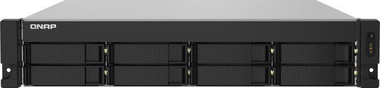 QNAP TS-832PXU-RP - NAS - 8 Bay - Rack (2U) - Annapurna Labs AL324 - 4GB RAM - Zwart