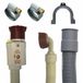 Boni-Shop® Aquastop Tuyau Kit de raccordement 1.5m pour Lave-linge & Lave-vaisselle