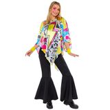 amscan 9918540 Poncho Volwassenen Festival Fancy Dress Kostuum - One Size