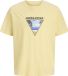 JACK & JONES JJPERRY TEE SS CREW NECK T-shirt homme - S - Sunlight
