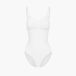 cfab - Bodysuit met corrigerende shapewear en slipje - Wit - M