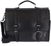 Leonhard Heyden Roma laptoptas 2-vaks 13 inch - Zwart
