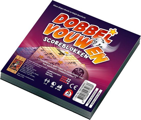 999 Games Scoreblokken Dobbel Vouwen - Dobbelspel