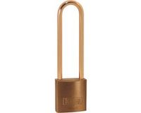 Kasp K12030L70BD Hangslot 30 mm Goud-geel Sleutelslot