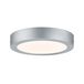 Paulmann SmartHome Zigbee LED-paneel Cesena, 225mm, 13W, RGBW, 230V, mat chroom, kunststof