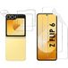 Phonillico® Samsung Galaxy Z FLIP 6 Verre résistant et protection d'appareil photo [Pack 2]