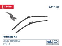 DENSO Jeu d'essuie-glaces plats DF-410 (600/520 mm, conduite à gauche)