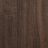 VidaXL Bibliothèque 80,5x35x170,5 cm Bois traité Couleur chêne marron