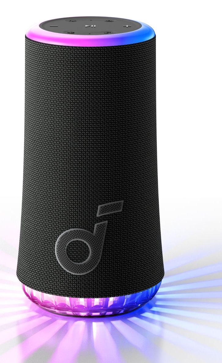 Anker Soundcore Glow Mono draadloze luidspreker Zwart 30 W - Bluetooth - IP67 - 18 uur batterijduur