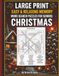LARGE PRINT EASY & RELAXING MEMORY WORD SEARCH PUZZLES FOR SENIORS: CHRISTMAS