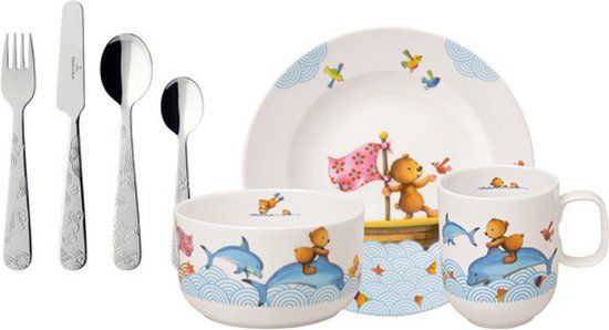 Villeroy & Boch Happy as a Bear Kinderservies - 7-delig - Premium Porselein