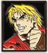 Koyo Street Fighter Pin Badge: Ken