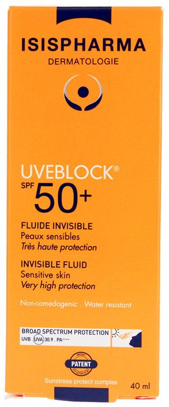ISISPHARMA UVEBLOCK SPF 50+ Invisible Fluid