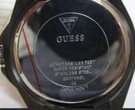 Guess Dashboard Multifunctioneel Horloge Zwart Kast Gemaakt Van 100% Roestvrij Staal En Een Armband Van 100% Siliconen 46 GW0799G2, GW0799G1, GW0799G3