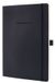 Sigel Notitieboek - Conceptum Pure - A4 - Softcover - Zwart - 194 Pagina's - 80 Grams - Lijn