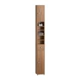SoBuy BZR34-II-PF Hoge Badkamerkast