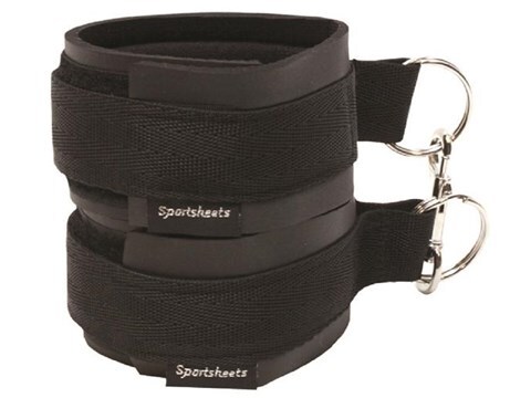 Sportsheets Sports Cuffs Black