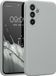 kwmobile Samsung Galaxy A54 5G hoesje - TPU backcover met siliconen coating - Smartphone case in grijs