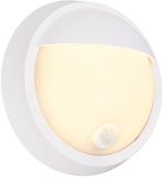 B.K.Licht Briloner Puni Buitenlamp met Bewegingsmelder en Schemersensor - Wit