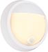 B.K.Licht Briloner Puni Buitenlamp met Bewegingsmelder en Schemersensor - Wit