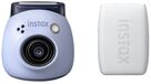 Fujifilm INSTAX PAL Digital Camera - Lavender Blue + mini Link 3 Printer - Clay White