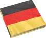 Amscan Servetten Duitsland Papier Geel/rood/zwart 20 Stuks
