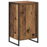 vidaXL Dressoir Oud Hout 43 x 36 x 75,5 cm Bewerkt hout