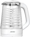 MPM Waterkoker 1,7L Hoog Vermogen (2200W) inclusief Draaibare Basis en Verlichte Ketel Binnenkant
