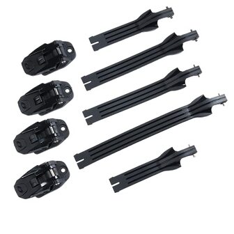 O'Neal Rider Pro Boot Black One Size complete vervangingsset - Zwart - Beschermend