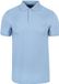 Suitable Liquid Poloshirt Lichtblauw - Maat L - Heren - Polo shirt Heren met Korte mouw