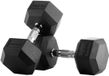 Bodytone Haltères hexagonaux 12,5 kg Argent