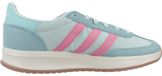 Adidas Dames Run 70s 2.0c Sneaker JR2424 Retro Stijl Lichtblauw/roze