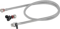 Geberit Wateraansluitset voor Cara Douche-WC, Vitra en Geberit AquaClean 8000plus UP, wit, RVS