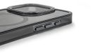 Hurtel Glitter Case Serie - Coque arrière - TPU - Noir/Transparent - Compatible avec Samsung Galaxy S26 Ultra - MagSafe