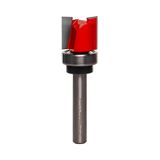 Freud 50-103: 5/8" (dia.) Hoogste Lager Gelijk Versieringsbeetje met 1/4" schacht, 2-1/4" totale lengte, Rood