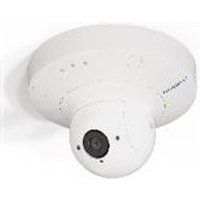 MOBOTIX p71B - Netwerkbewakingscamera - pan / tilt - koepel - binnen - bestand tegen vandalisme - kleur (Dag en nacht) - 8 MP - 3840 x 2160 - 4K - audio - GbE - MxPEG, H.264, H.265, MJPEG, MxPEG+ - PoE Plus Class 4