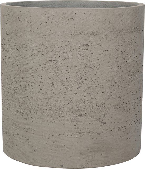 Fleur.nl Pottery Pots Bloempot Beige-Grijs D 40 cm H 40 cm - Groen - Kunststof